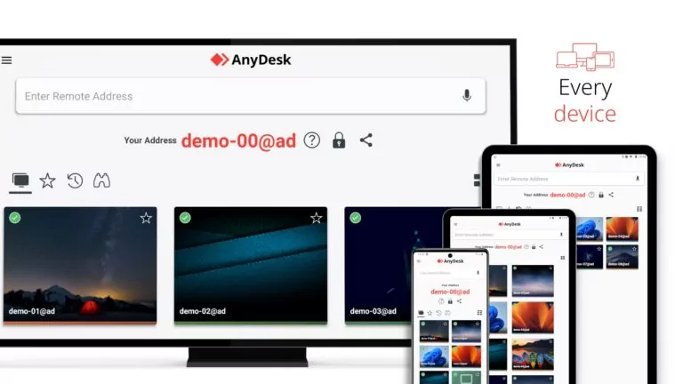 anydesk emote control app