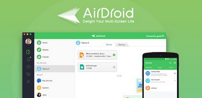 Aplicación AirDroid Personal