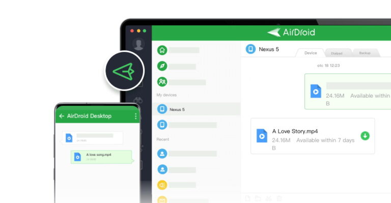 airdroid transferencia de archivos