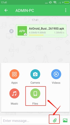 send-files-from-android-application-on-mobile
