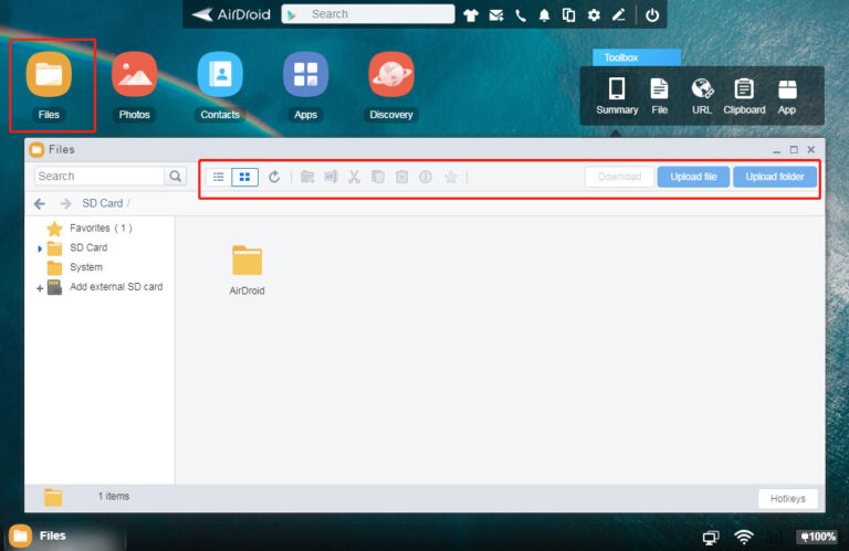 add new device airdroid