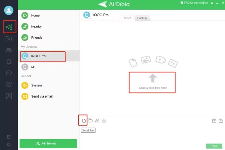 web airdroid not working