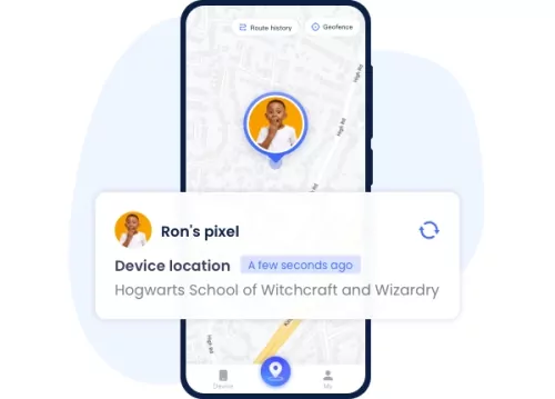 AirDroid location tracking feature