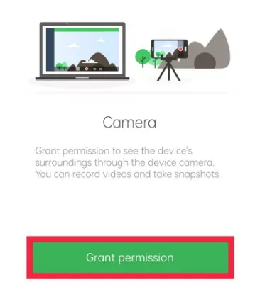 airdroid personal guide remote camera