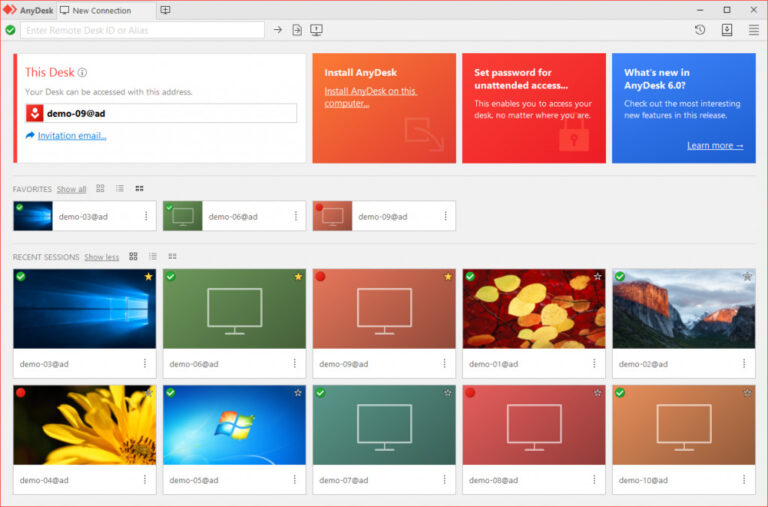 AnyDesk features