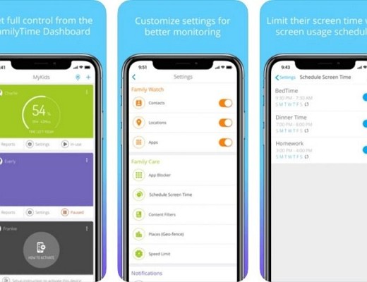 FamilyTime parental control app