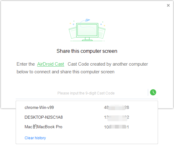 share computer screen