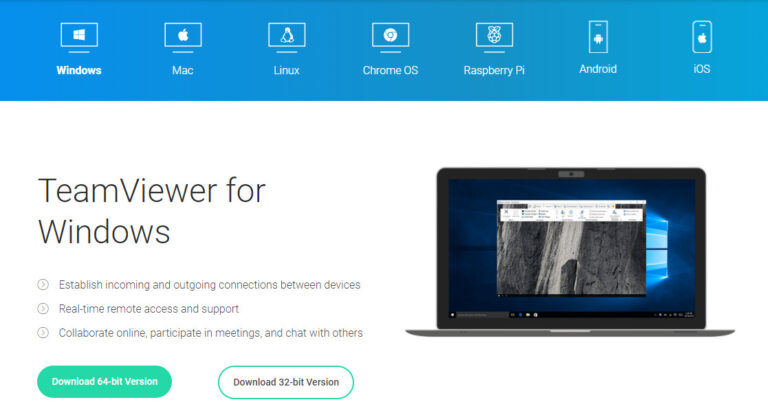 TeamViewer compatible os