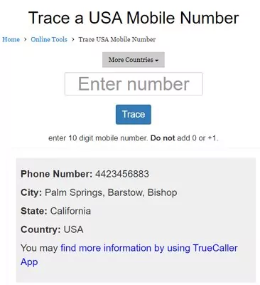 TechWelkin Mobile Number Tracker Tool