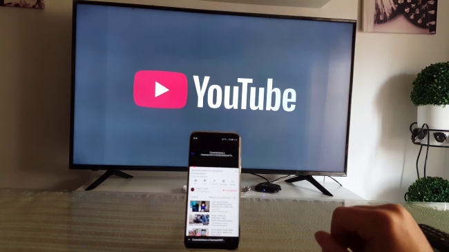 cast YouTube from phone to TV