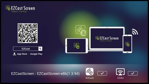 ezcast screen