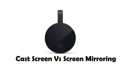 screen cast vs screen mirror