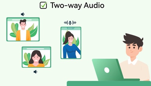 Two Way Audio in AirDroid Cast
