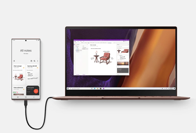 Samsung DeX control a Samsung phone virtually from a computer