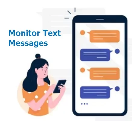 monitor my child's text messages on iPhone and Android