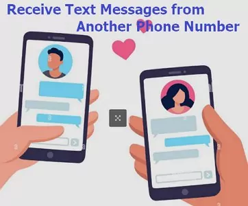  receive text messages from another phone number