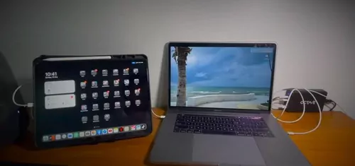 connect iPad and Mac via USB