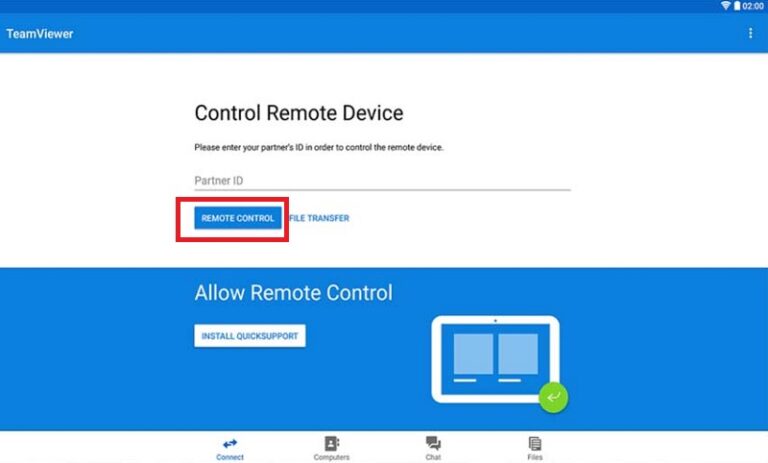 teamviewer remote control
