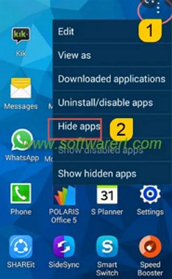 find apps on samsung phone