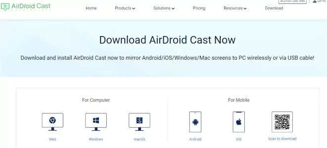download AirDroid Cast