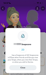 تحقق من نتيجة سناب شات