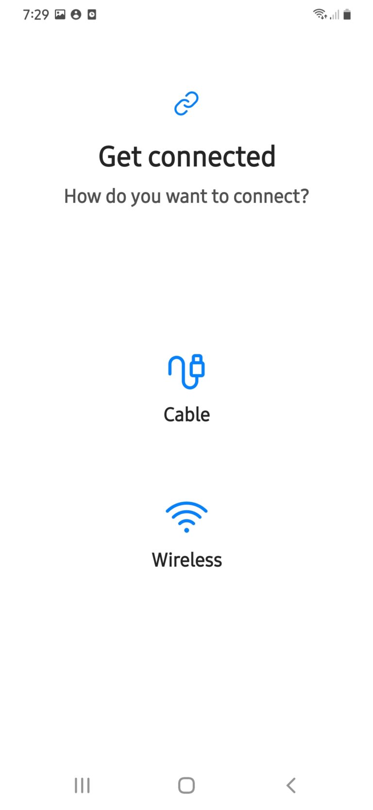 connect wirelessly