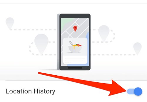 enable location history
