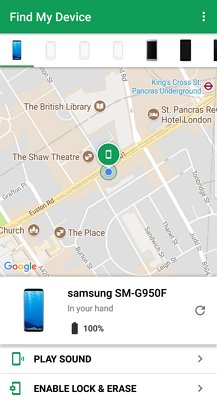 how to track a samsung phone from my iphone