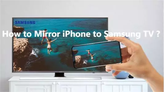 mirror your iPhone to a Samsung TV