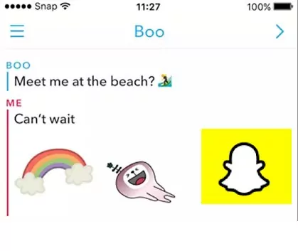 see Snapchat conversation history