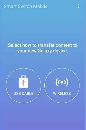 select wifi cable mode