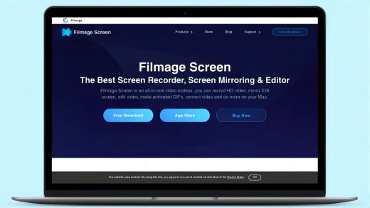 use Filmage Screen to mirror iPad to Mac(1)