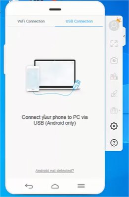 mirror iPhone to PC via USB using ApowerMirror