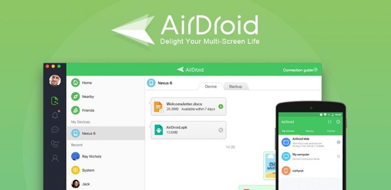 airdroid add device