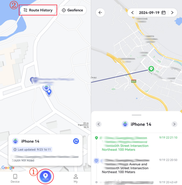 AirDroid iPhone Location Tracker