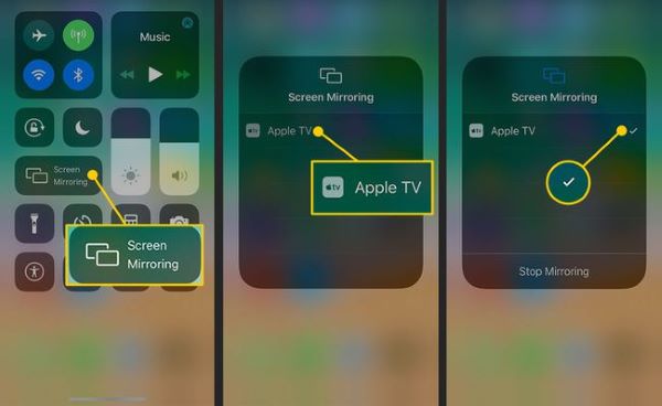 Airplay On Iphone For Screen Mirroring, How To Turn Off Screen Mirroring On Ios