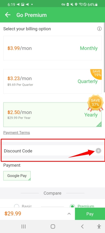 click discount code on AirMirror