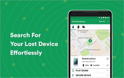 google find my device huawei