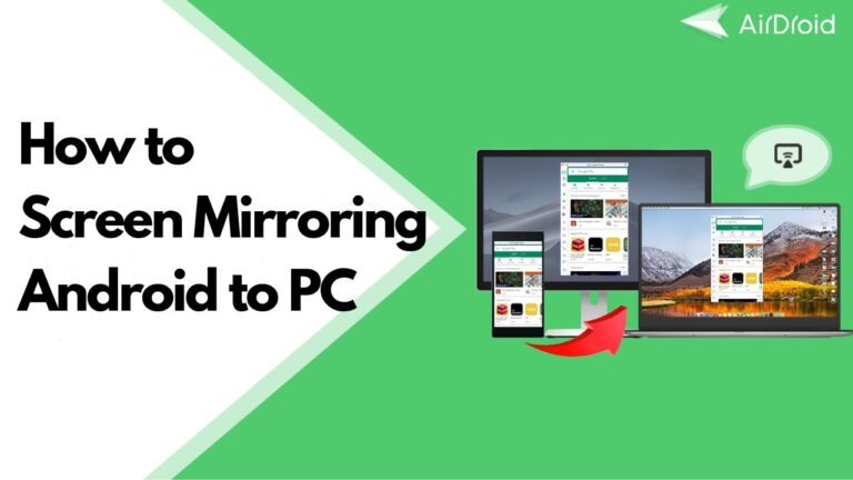 how to screen mirroring android to pc 768x432