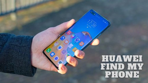 find my huawei p30