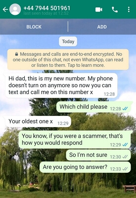 Whatsapp Scammer Pictures