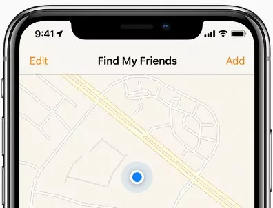iPhone Find My Friends