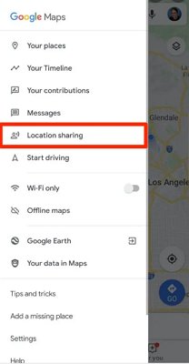 location sharing