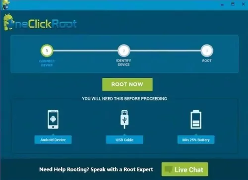 One Click Root app
