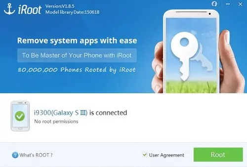 root Android with PC via iRoot