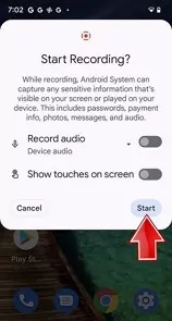 screen recording feature