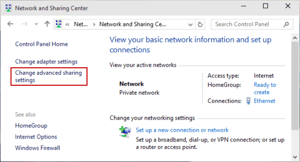 transfer files from pc to pc with lan