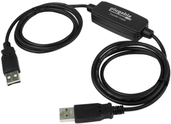 transfer files from pc to pc with transfer cable