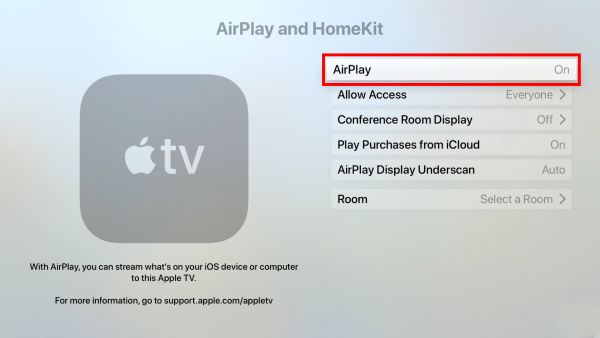 apple tv airplay