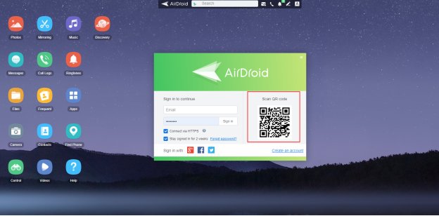 AirDroid Personal Web 1